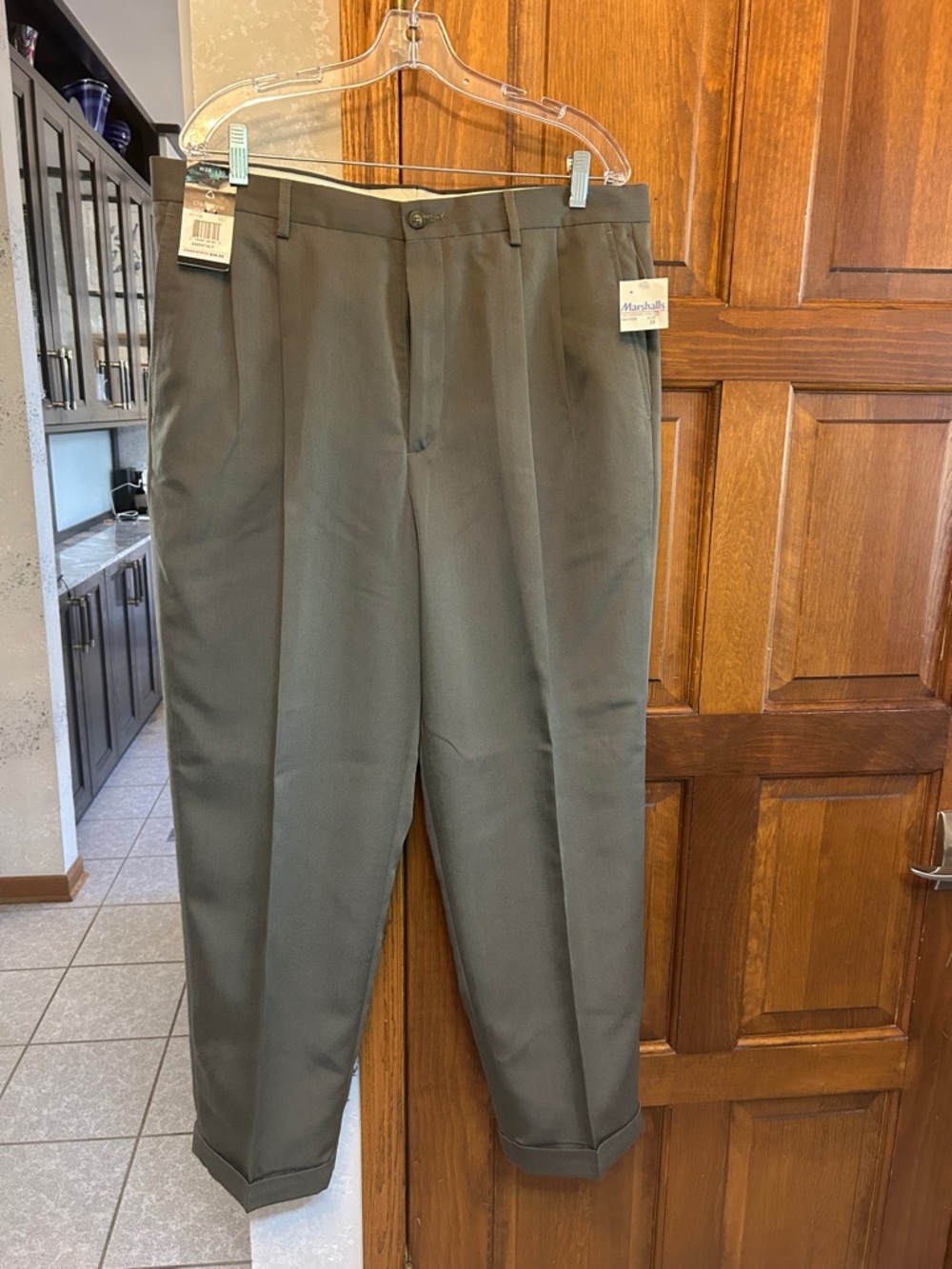 Claiborne Men's Olive Dress Pants